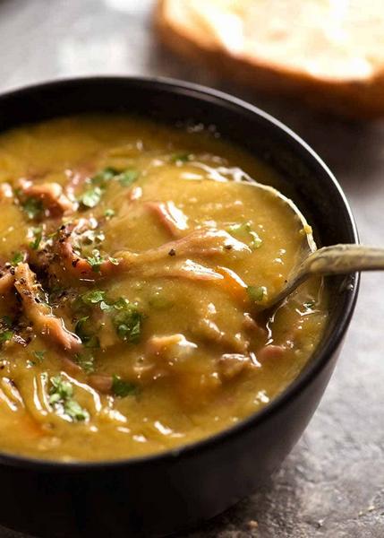 Гороховый суп с копчёной свининой - «Первые блюда»
