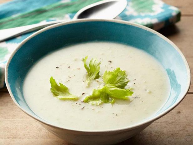 Картофельный крем-суп с луком-пореем - «Первые блюда»