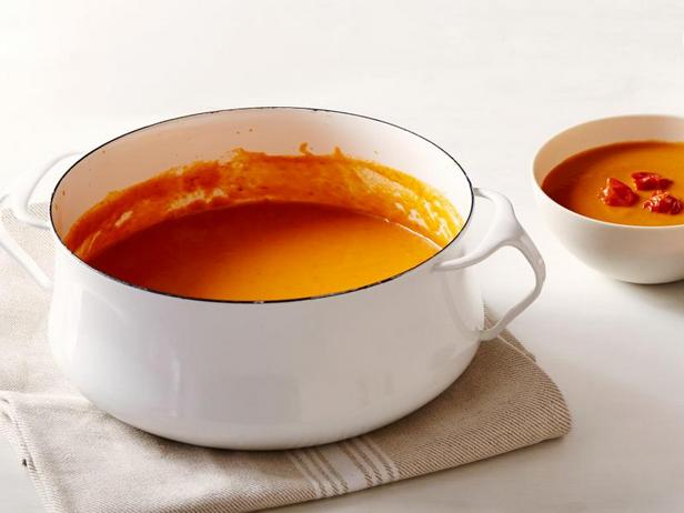Крем-суп из печёных томатов - «Первые блюда»