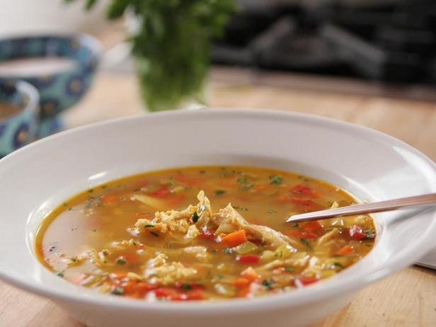Куриный суп с рисом - «Первые блюда»