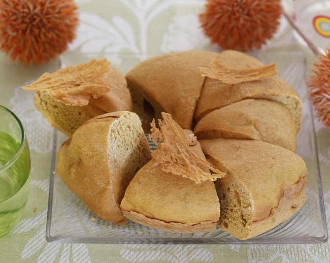 Рецепт: Бездрожжевой тыквенный хлеб с пряностями в мультиварке - «Рецепты в мультиварке»