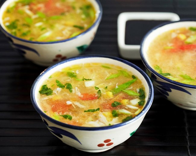 Рецепт: Китайский куриный суп с кукурузой в мультиварке - «Рецепты в мультиварке»