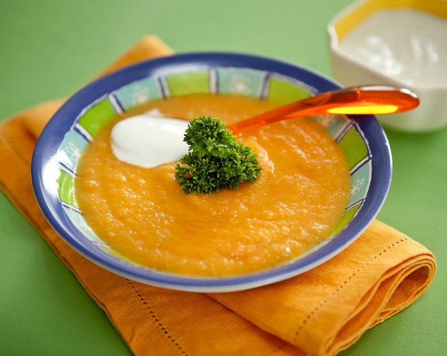 Рецепт: Морковно-яблочный суп в мультиварке - «Рецепты в мультиварке»