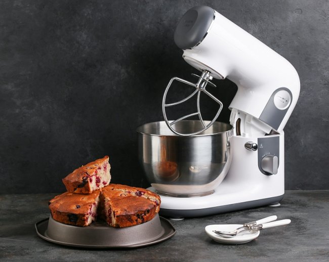 Рецепт: Вишнево-миндальный пирог - «Рецепты для кухонных машин»