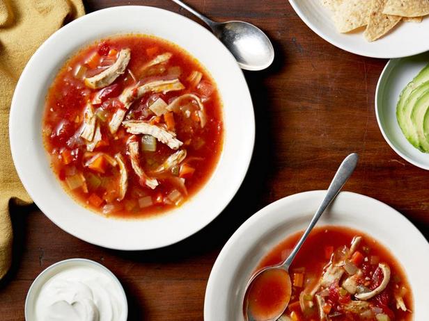 Мексиканский куриный суп - «Первые блюда»