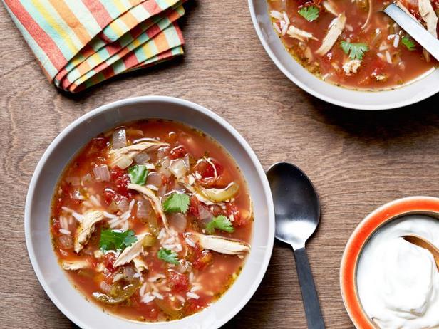 Мексиканский суп с рисом и курицей - «Первые блюда»