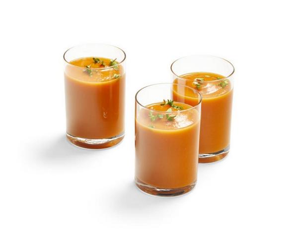 Морковный крем-суп с тимьяном - «Первые блюда»