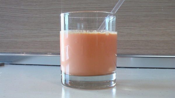 Морковный сок со сливками - «Видео уроки»