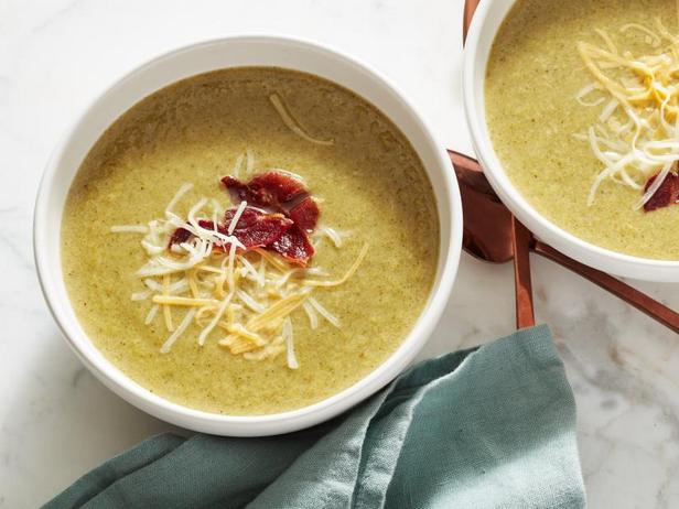 Низкоуглеводный суп с брокколи и чеддером - «Первые блюда»