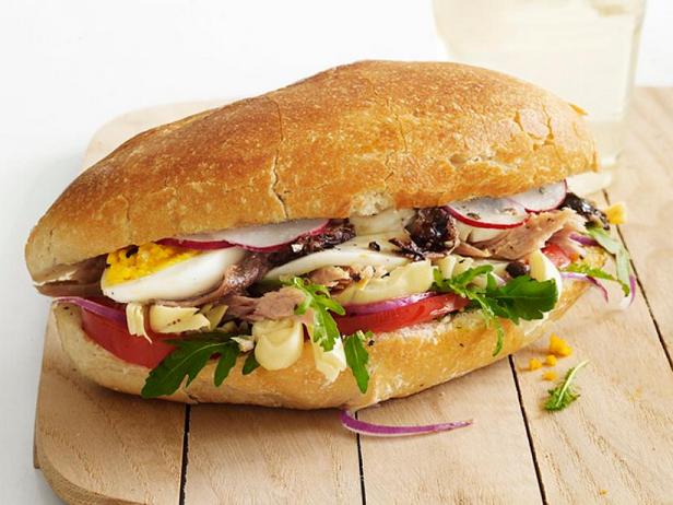 Парижские сэндвичи с тунцом - «Меню диеты»