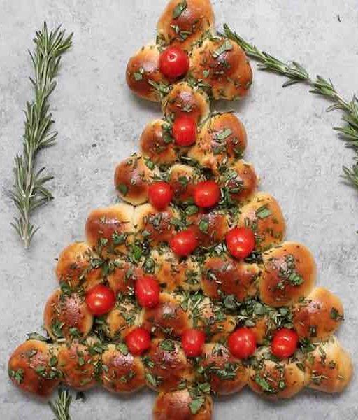 Пицца «Рождественская ёлка» - «Все рецепты»