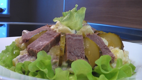 Салат из мяса - «Видео уроки»