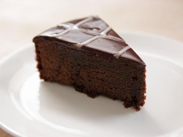Шоколадный пирог с ганашем - «Десерты»