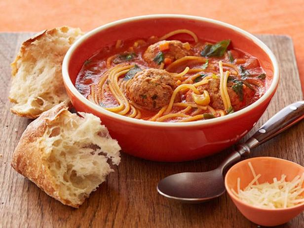 «Ступ» со спагетти и фрикадельками - «Первые блюда»