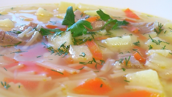 Суп картофельный с вермишелью - «Видео уроки»