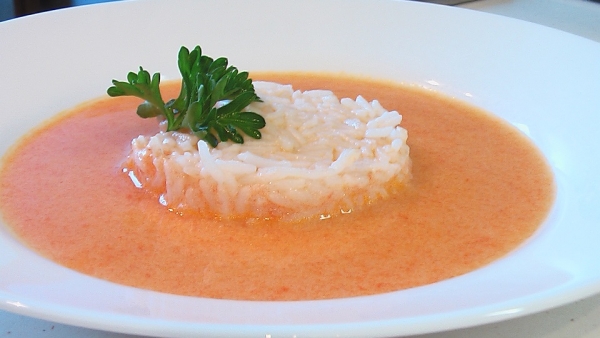 Суп-пюре из помидоров - «Видео уроки»