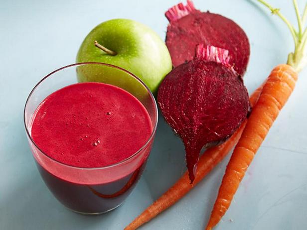 Свежевыжатый сок из свёклы, моркови и яблока - «Меню диеты»
