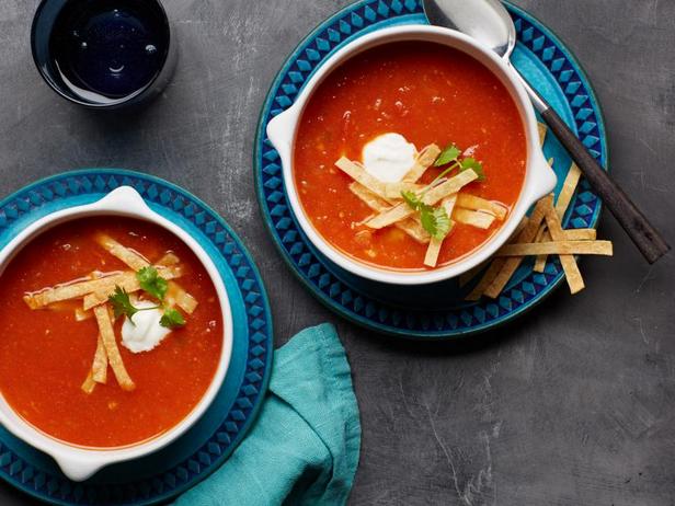 Томатный суп-тортилья - «Первые блюда»
