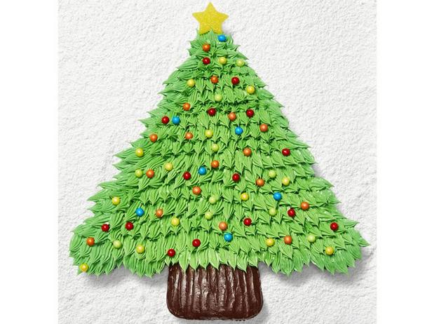 Торт из капкейков «Рождественская ель» - «Праздничные рецепты»