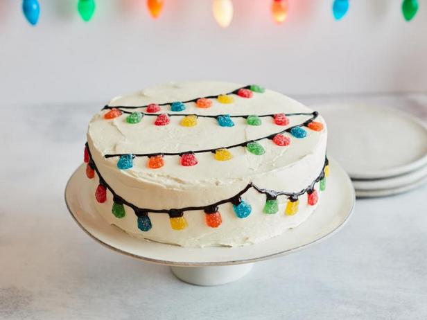 Торт «Новогодняя гирлянда» - «Все рецепты»