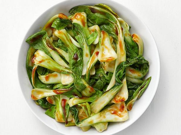 Китайская листовая капуста бок-чой в заправке кимчи - «Быстрые рецепты»