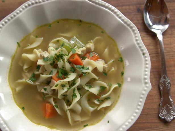 Куриный суп с лапшой - «Первые блюда»