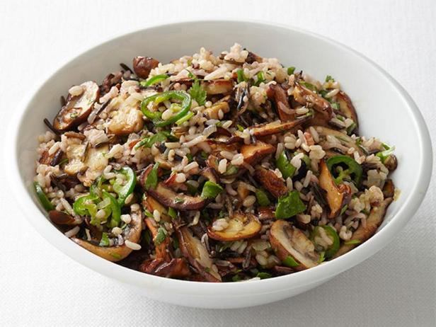 Дикий рис с грибами - «Меню диеты»