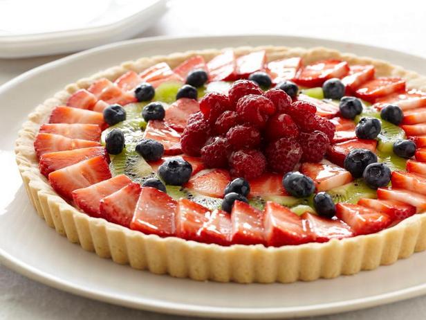 Открытый фруктовый пирог - «Десерты»