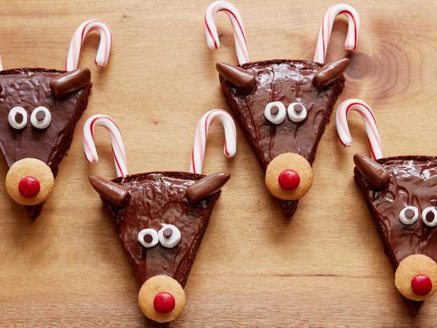 Брауни «Рождественские олени» - «Праздничные рецепты»