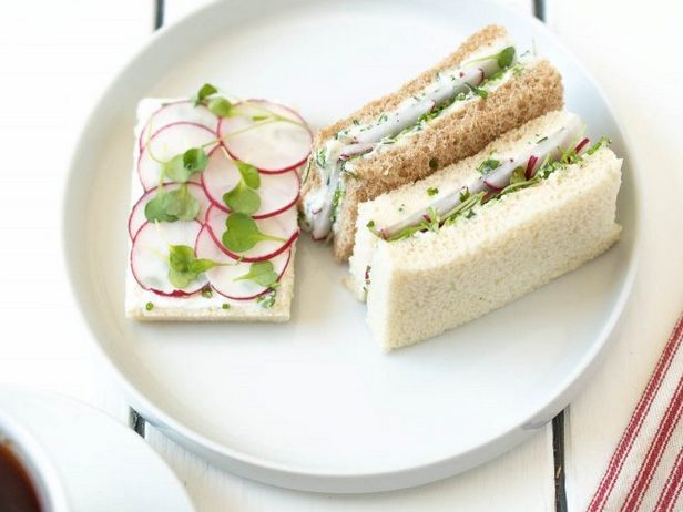 Чайный сэндвич с анчоусами и редиской - «Быстрые рецепты»