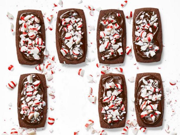 Шоколадно-мятное печенье - «Праздничные рецепты»