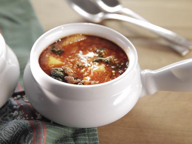 Суп из капусты кале (кудрявая капуста) - «Первые блюда»