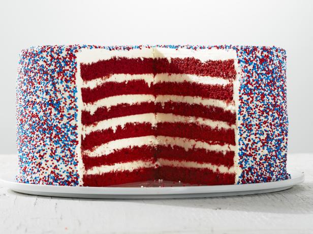 Торт «Красный бархат» из 6 слоев - «Праздничные рецепты»