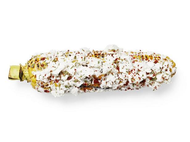 Жареная кукуруза с фетой по-гречески - «Сезонные блюда»