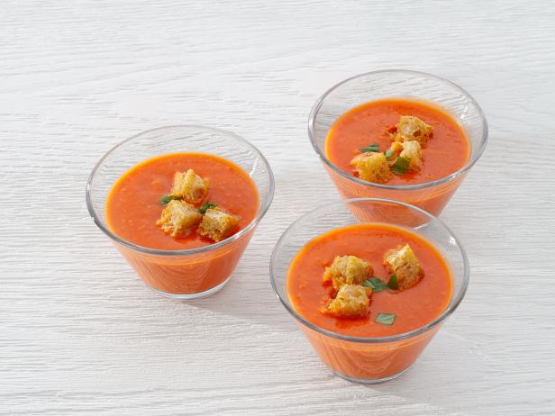 Холодный томатный суп - «Первые блюда»