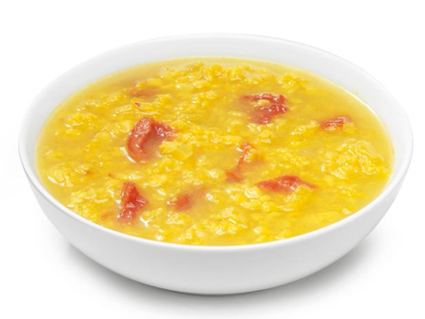 Чечевичный суп с вялеными томатами и карри - «Первые блюда»