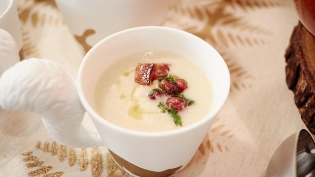 Белый бархатистый суп - «Первые блюда»