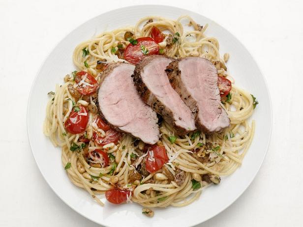Свинина со спагетти по-сицилийски - «Все рецепты»