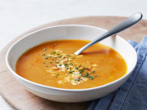 Тыквенный суп с рисом - «Сезонные блюда»